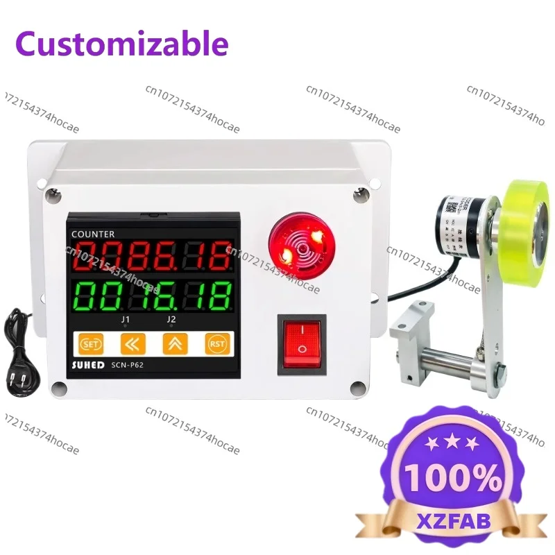 Factory Direct 2026 Top Encoder di velocità del motore industriale Contagiri Linea a rulli Tachimetro Display digitale Controllo