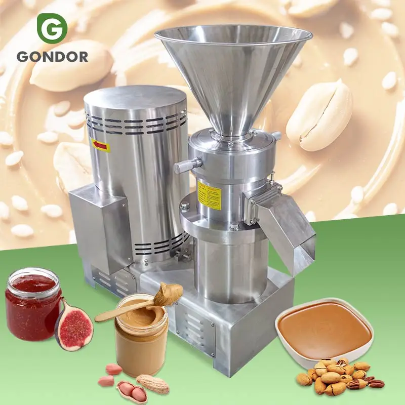 

South Africa Shea Small Process Price Sesame Grind Maker Tahini Colloid Mill Nut Peanut Butter Make Machine