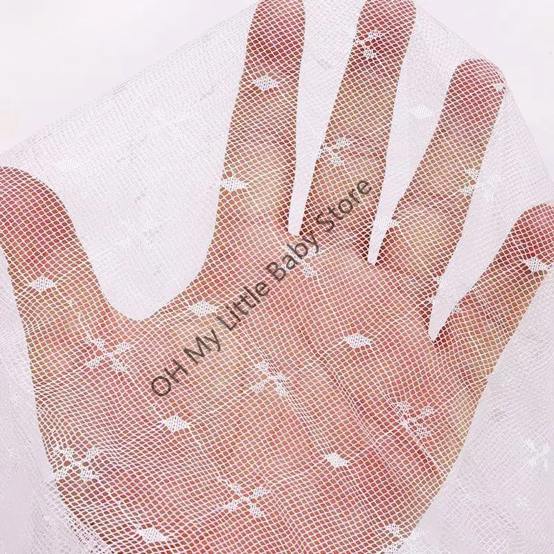 M76C Baby Kinderwagen Abdeckung Atmungsaktive Moskito Net Mesh Mücken Net Gaze Sonnenschirm Windschutzscheibe Sonnenschutz