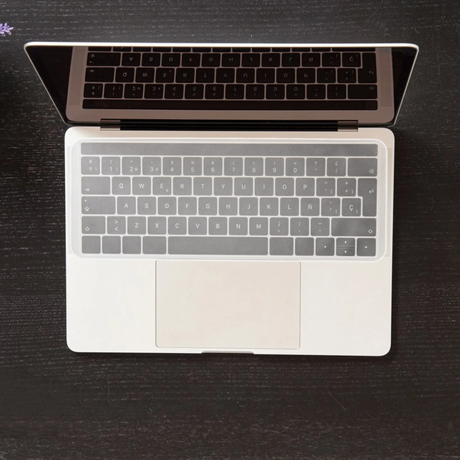 

2pcs Transparent Protector Silicone Waterproof Cover For 12-14 Inch Laptop Dust Spill Protection Ultra Thin Film