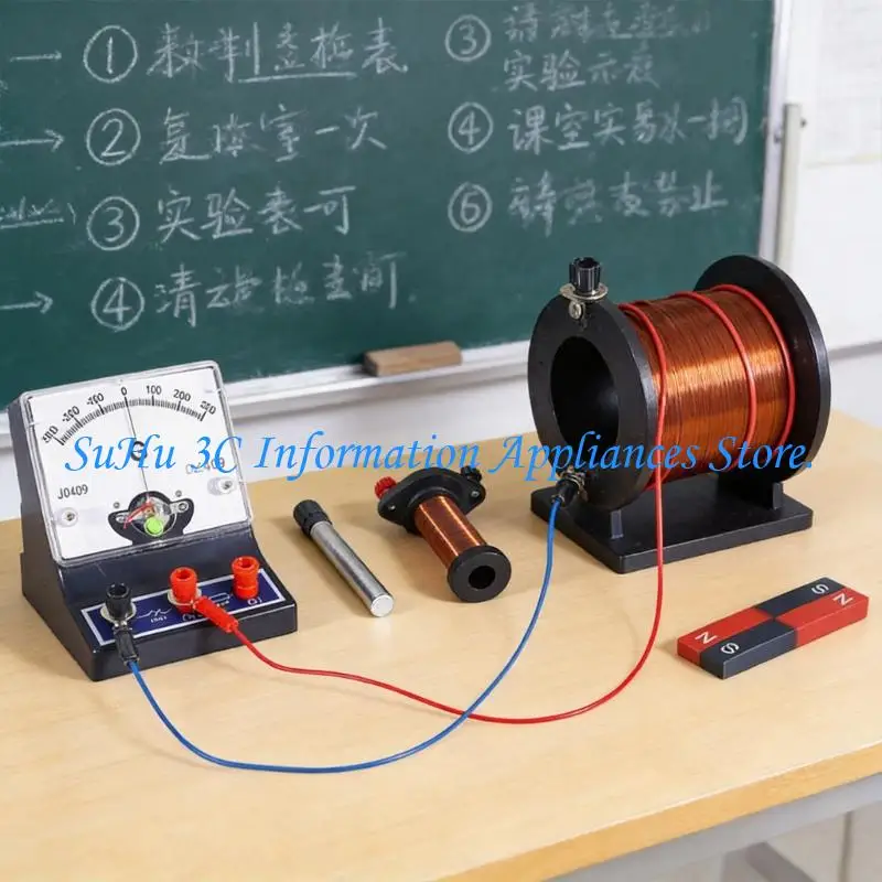  Hands On Learning Set For Electromagnetic Induction Principles In Science Education Electromagnetic Generator Model