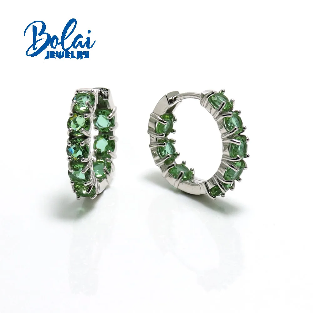 Simple design zultanite earrings 925 sterling silver created color changeing gemstone fine jewelry for women gift