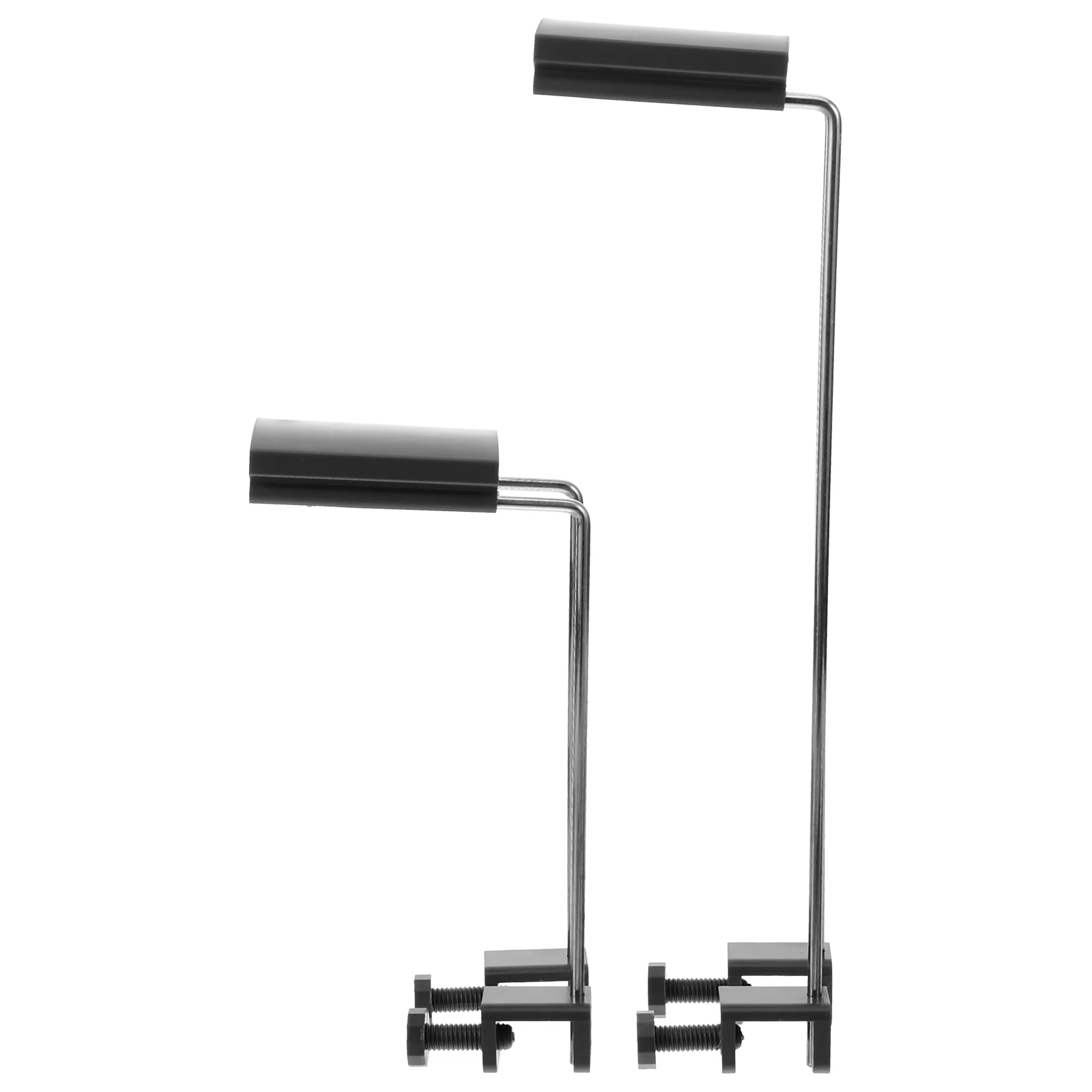 2 Pcs Aquatic Lamp Bracket Aquarium Light Holder Water Grass for Fish Tank Plant Stands Plastic Heighten