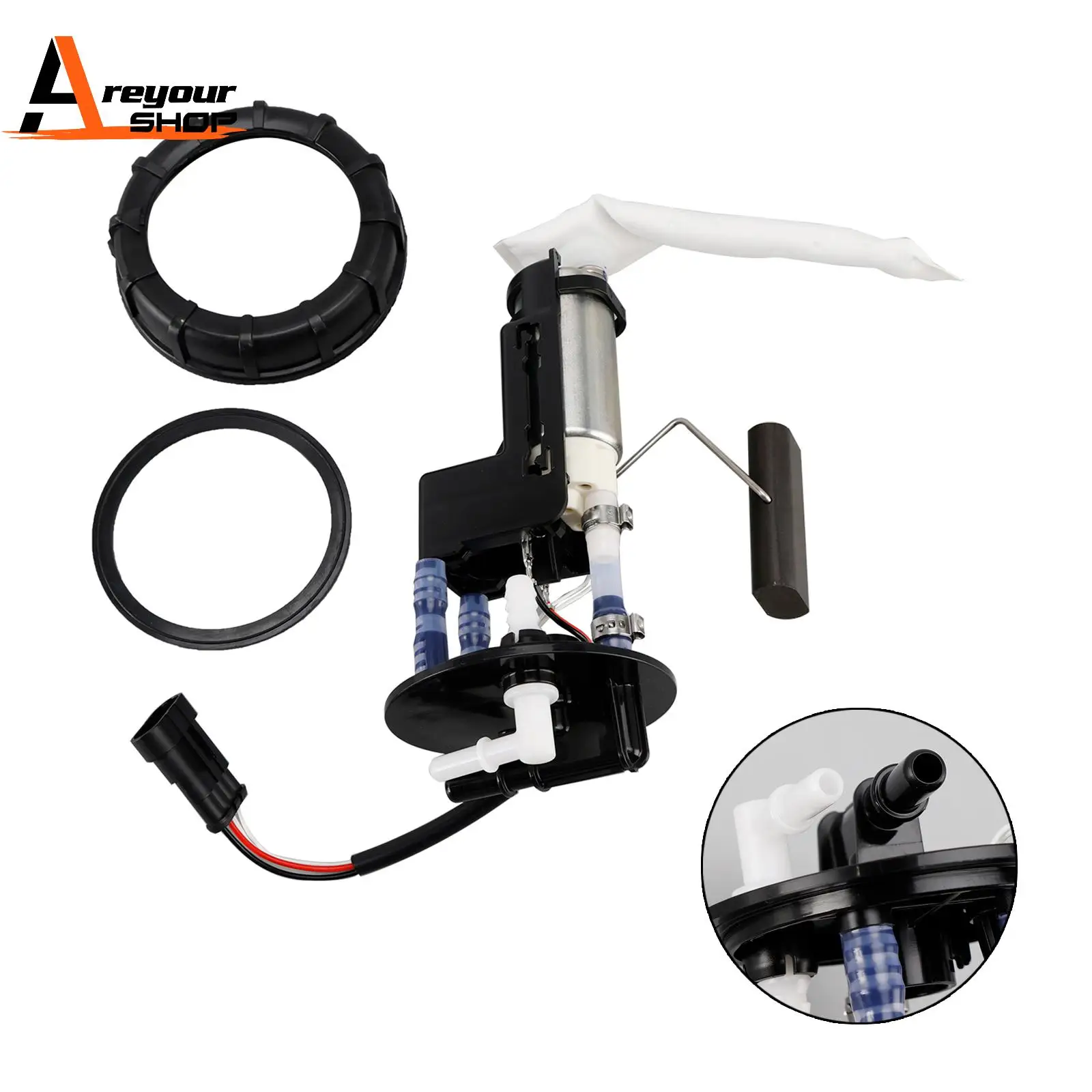 Areyourshop Conjunto de bomba de combustible 2521709 Reemplazar para Polaris Rzr Xp Turbo S Dynamix Velocity