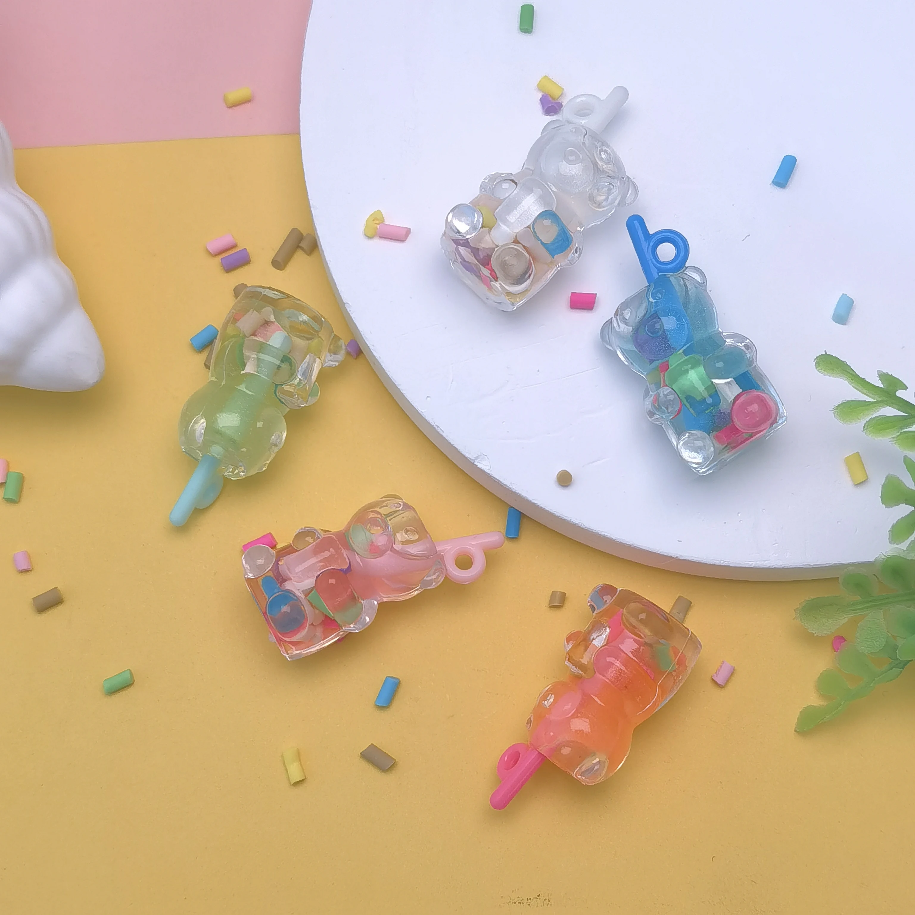 Resin Mixing Cup - 1:12 Karışık Renkli Sevimli 3D Mini