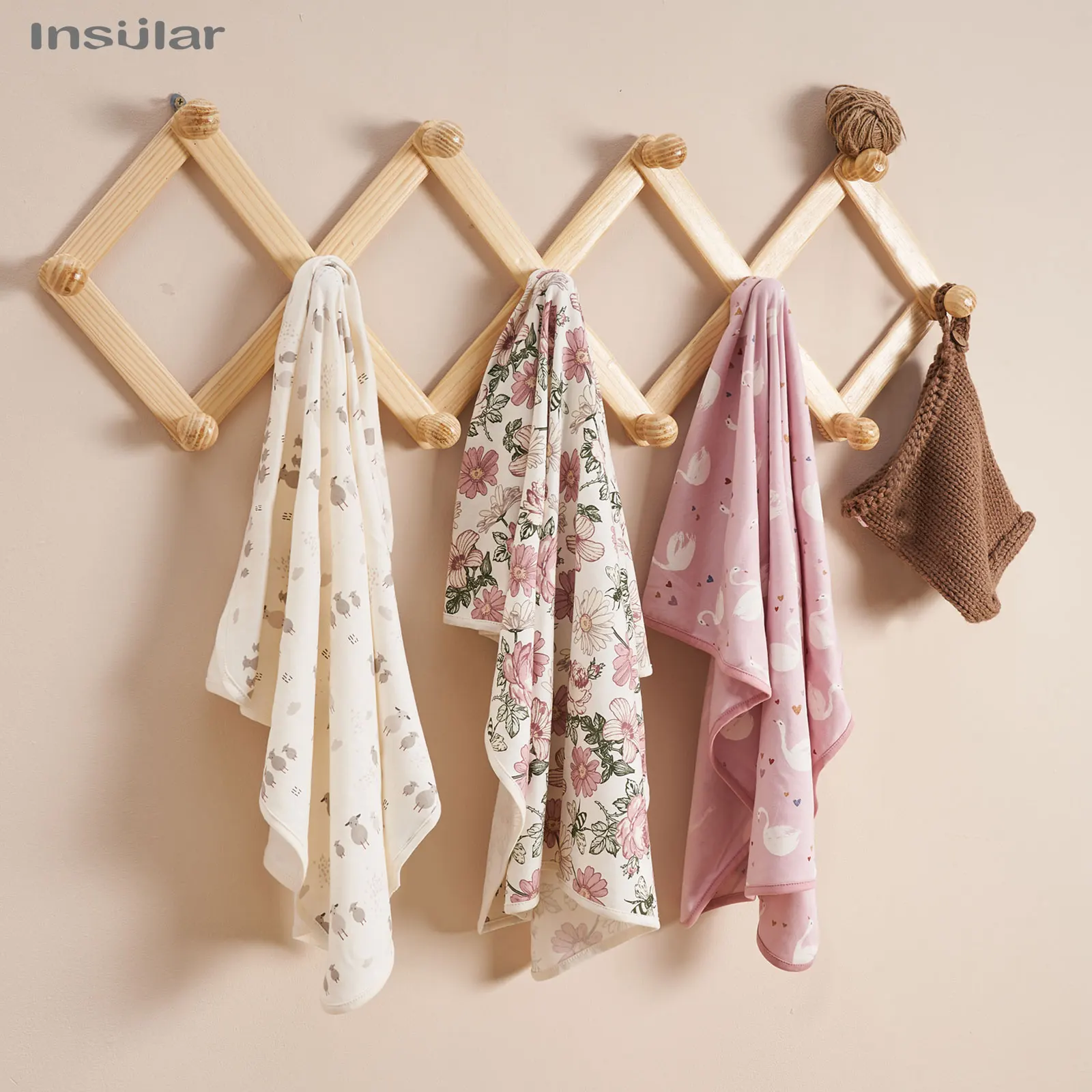 신생아 속싸개 부드러운 100% 순면 수면 담요 아기 담요 아기 이불 유아용 침대 제품