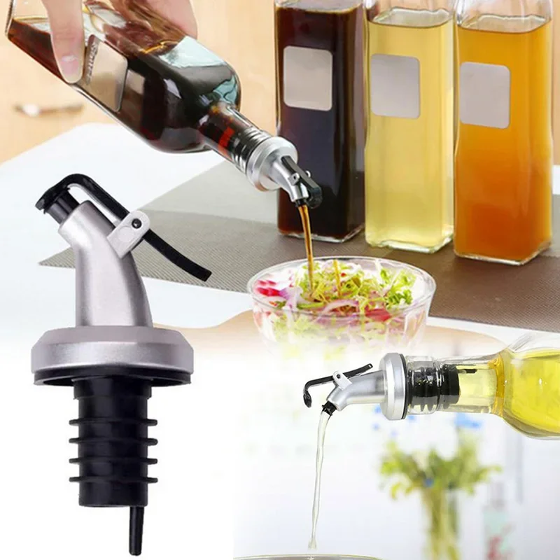 1/3Pcs Olive Oil Sprayer Liquor Dispenser Wine Pourers Flip Stopper Tap Faucet Bartender Bar Tools Accessory Top Beer Bottle Cap