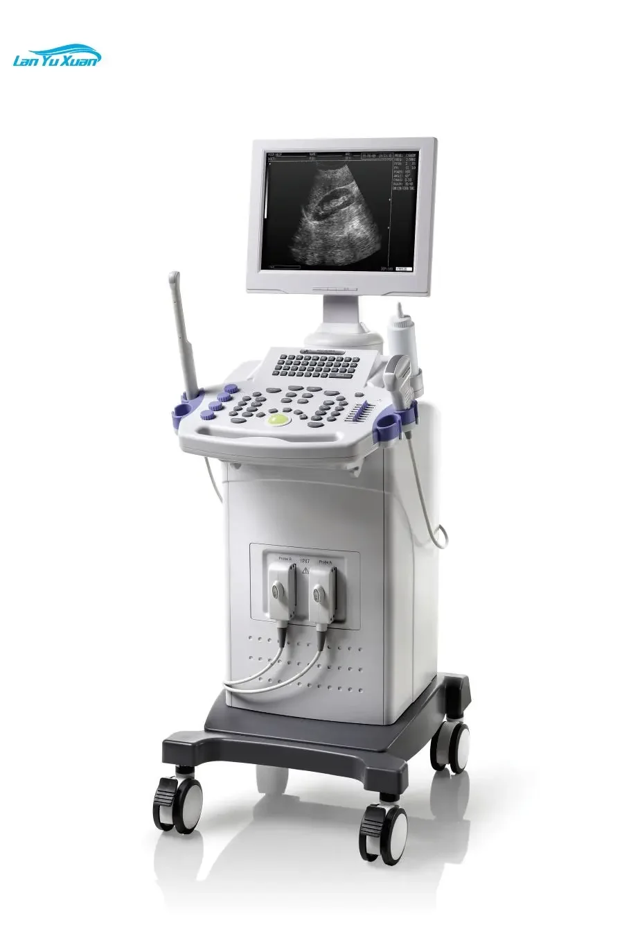 Full Digital Trolley Mobile B/W Ultrasound Machine