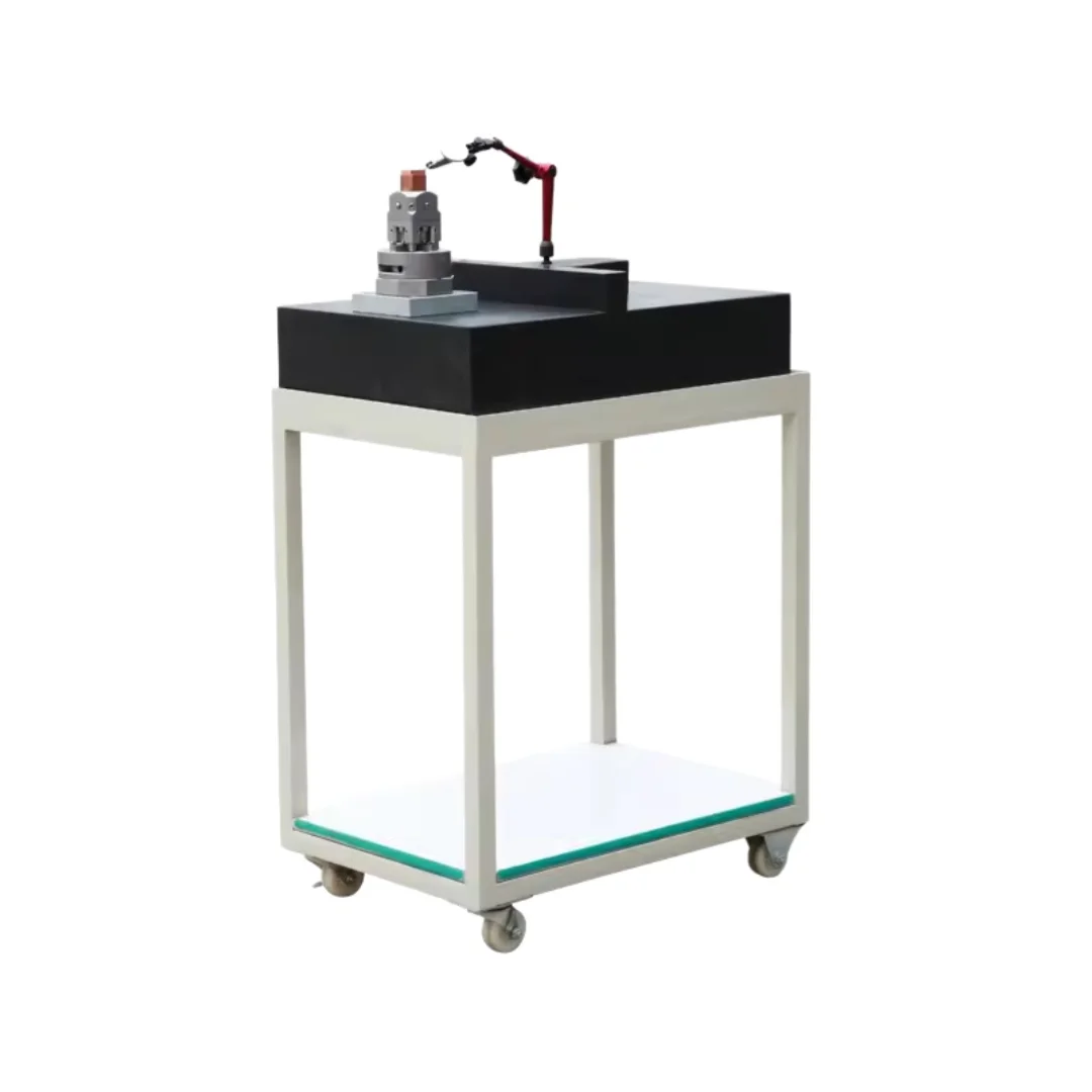 

EDM Electrode Presetting Station with Mobile Cart for Rapid Z-Axis Plane & Workpiece Calibration
