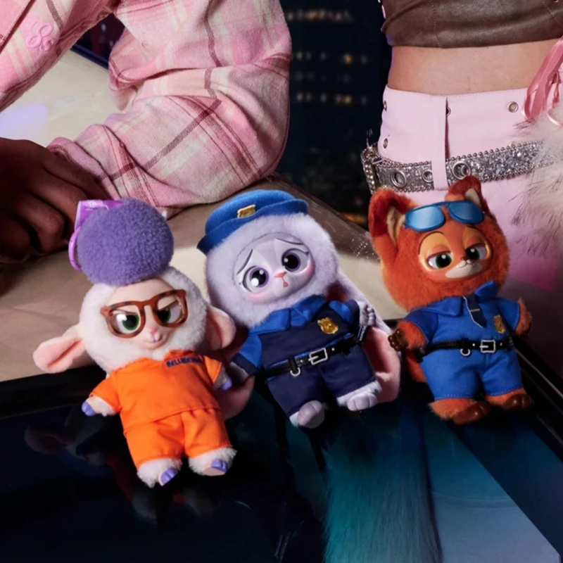 

Genuine Zootopia Series Judy Nick Vinyl Face Trendy Blind Box Cute Pendant Cartoon Anime Peripheral Children Surprise Gift toys