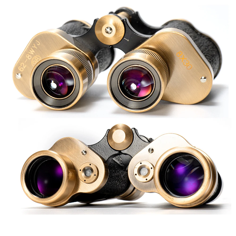 

Powerful Compact Binoculars for Adults All Metal Structure 62 Type BAK4-Prism vintage Telescope FMC Optical For Hunting Camping