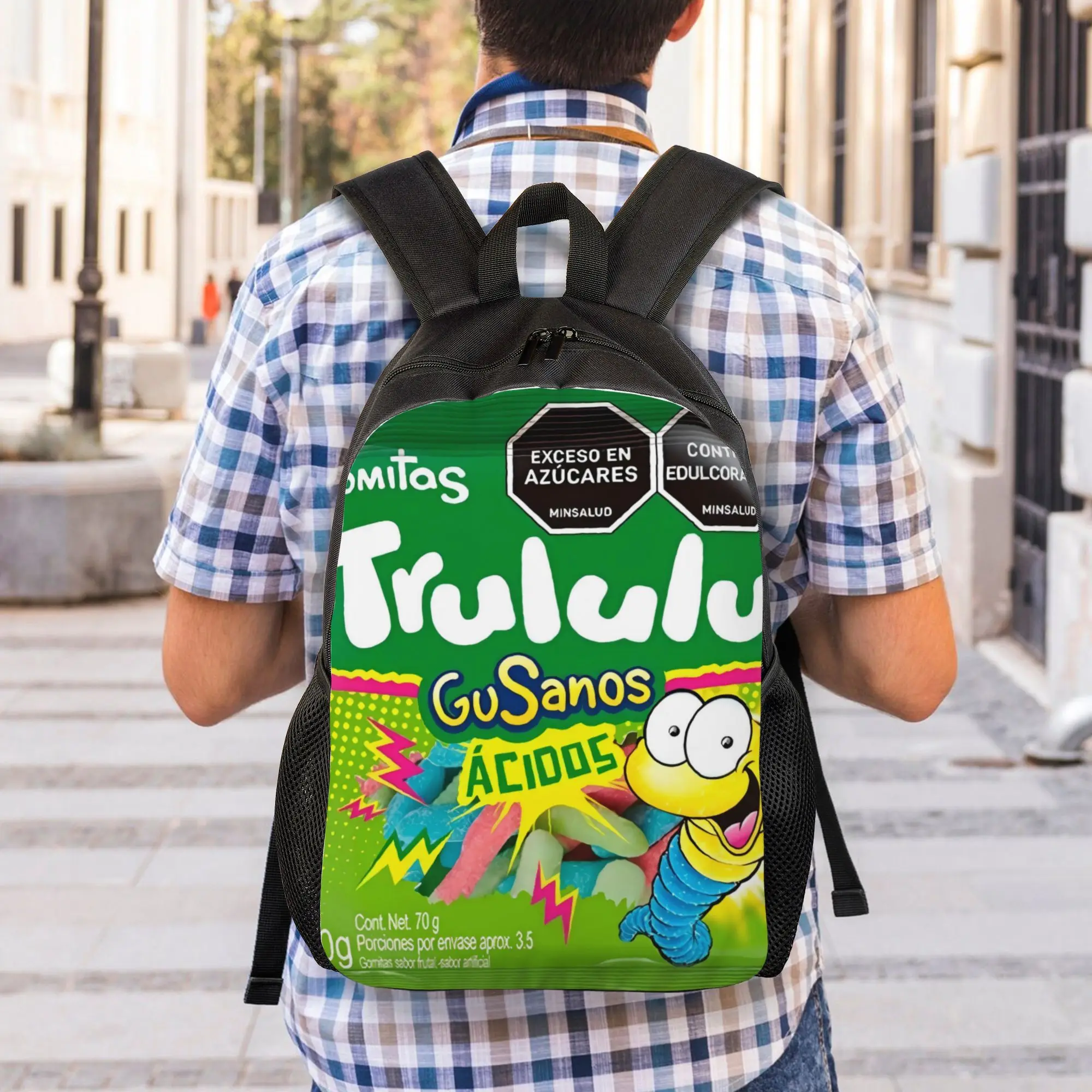 

Back to school season Snack Storage Trululu 9 Schoolbag Unisex Book Pack Backpack