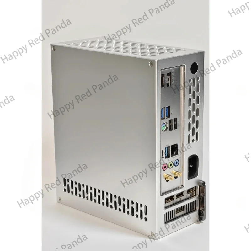 V40 Chassis Direct Plug 4060 Graphics Card ITX Chassis Built-in 300W Power Supply, Separate Empty Chassis