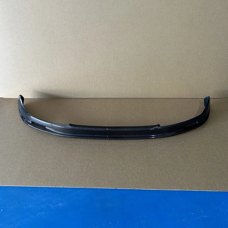 For Honda Civic EG 92-95 Carbon Fiber Front Lip MU Style Tuning Bumper Splitter Lip Fiberglass Cover Kit Under Spoiler Part Trim