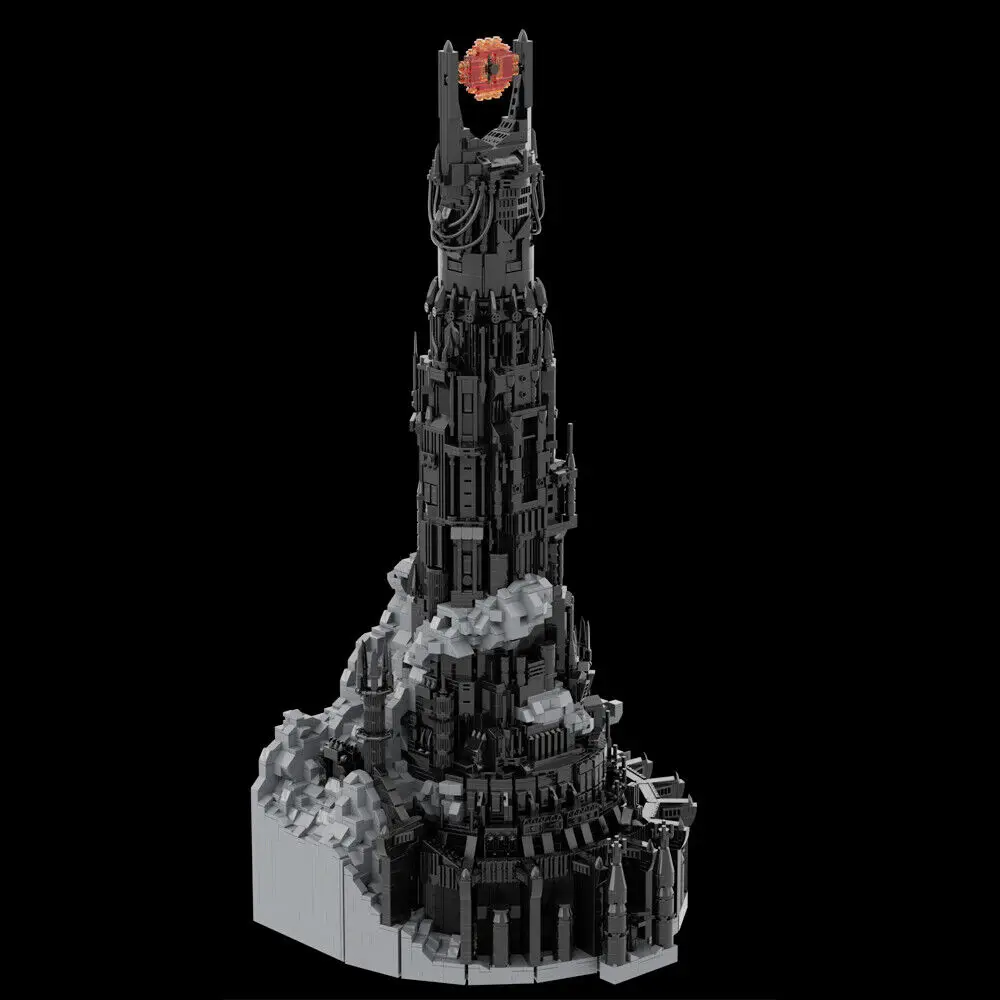 Dark Tower Greatest Fortress in Middle-earth from Movie 5996 Pieces MOC