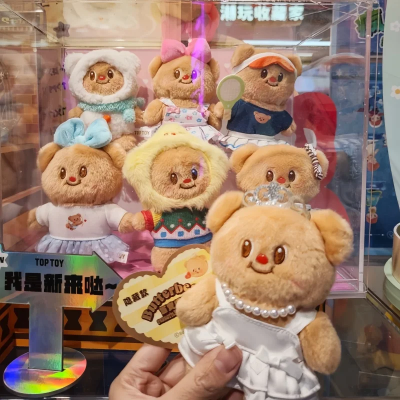 

Toptoy Butterbear, универсальный гардероб, серия, слепая коробка, подарок для мальчиков, загадочная коробка, аниме, фигурка Caixa Caja, кукла для девочек, милые игрушки