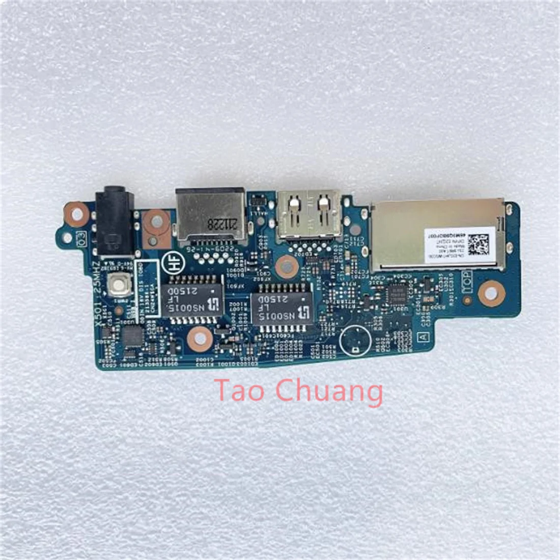 FOR Dell Vostro 5620 5625 Ethernet Card Reader Audio USB Board Switch Button Board 213586-1 02GJHT