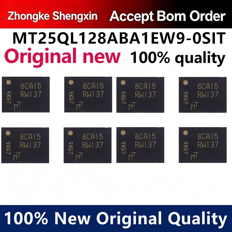 MT25QL128ABA1EW9-0SIT MT25QL128 128ABA1EW9-0SIT Genuine original MT25QL128ABA1EW9-0SIT