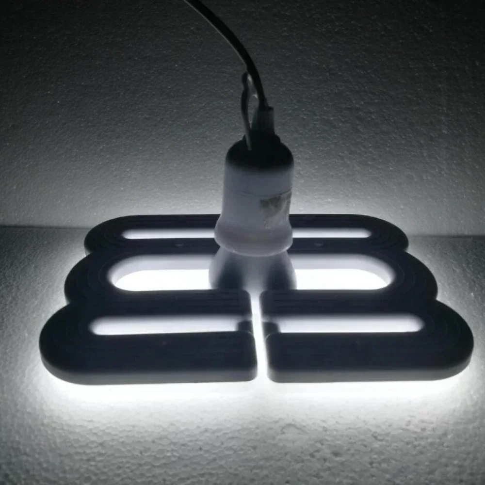 E27 LED Bulb Mini Fan Blade Garage Light Deformable AC85-265V 55W Foldable Led Light Bulb Workshop Lamp for Home Ceiling Light