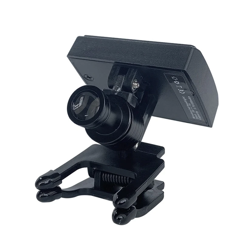 Wireless 5W Loupes LED Headlight Professional Binocluar Magnifier Lupa Headlamp with Clip Brightness Adjustable