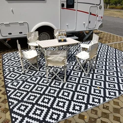 Camping Mat Outdoor Rug Better Home and Garden Washable Rugs Reversible Portable Light Weight Carpet for Patio Decor Easy Clean