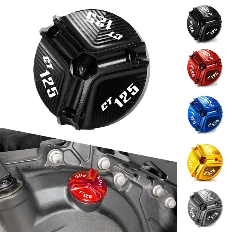 Motorcycle Accessories Engine Oil Filler Cap Oil Plug Cover For HONDA CT125 CT 125 Hunter Cub