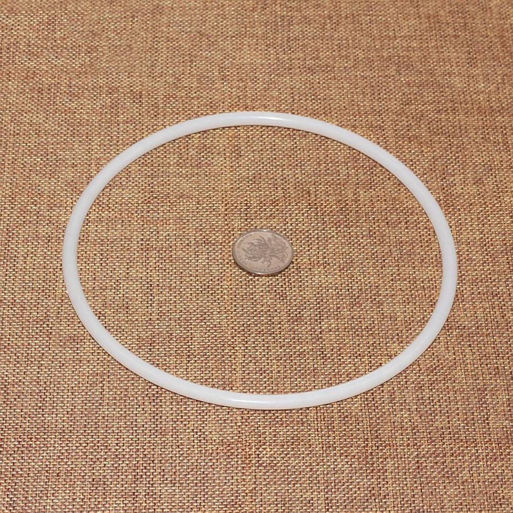

10Pcs Dreamcatcher Ring Plastic Round Set 20cm Smooth Welding Design DIY Dreamcatcher Accessories Handcraft Materials
