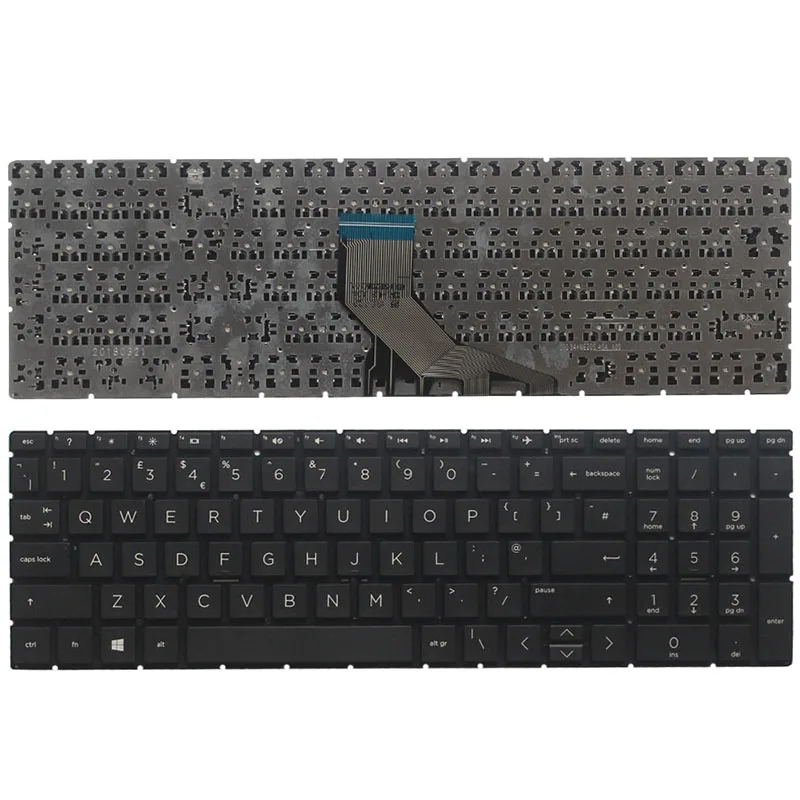 UK Laptop keyboard For HP Pavilion 15-CN 15-CR 15-CW 15-DR 15-DF 15-EC 15-CX 15-DK 15-DF 15t-DA 17-BY 17-CA TPN-Q208