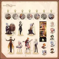 Game Genshin Impact 2023 Concert Symphonic Dream Acrylic Stand Action Figure Badge Brooch Keychain Desktop Stand Model Toy Gifts