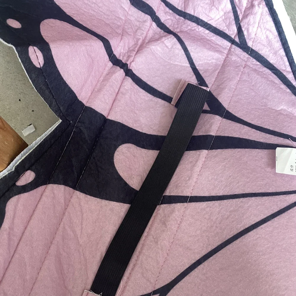 2025 Pink Butterfly Wings Cosplay Baby Halloween Costumes For Women Princess Children's Day Fancy Role Party Performance Parent