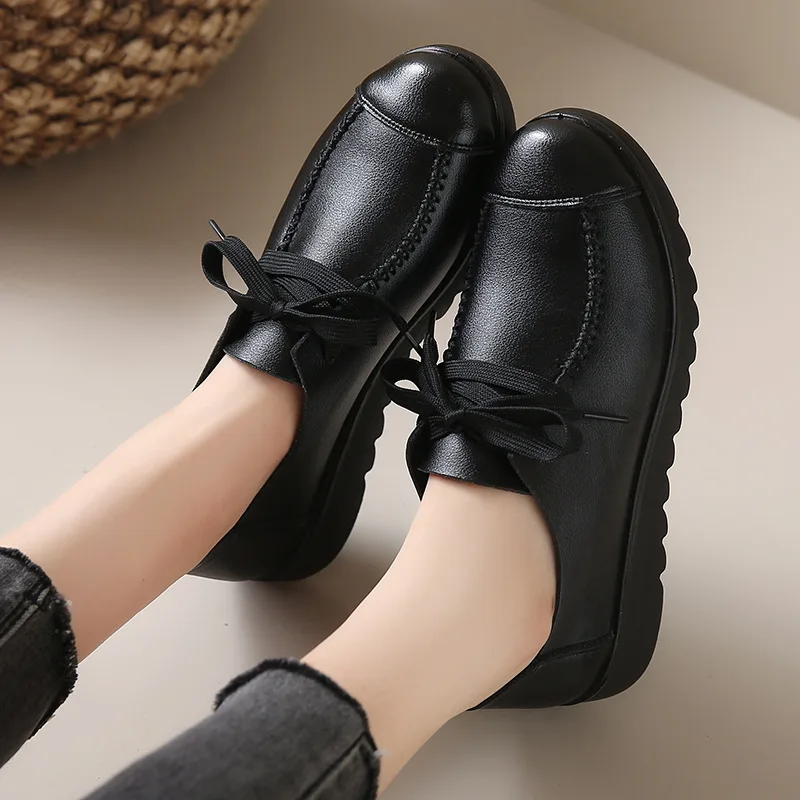 Elegant Round Head Sexy Slope Heel Casual Shoes Fashionable Hot Selling New Comfortable Women's Shoes 2026 New