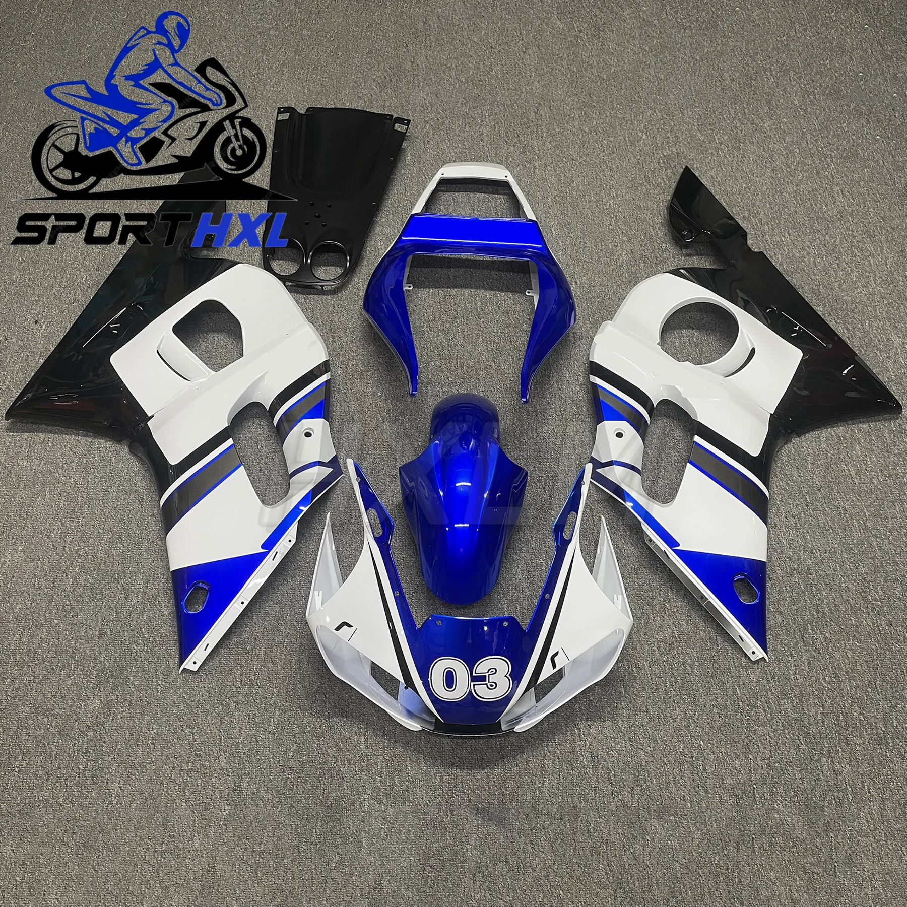 

Full fairing kit Fit For Yamaha YZF-R6 1999-2002 1998 Bodywork fairing Fairing kit Bodywork fairing kit High Quality Injection