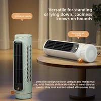 Mini tours de ventilateur sans pales, climatiseur, 3 vitesses réglables, Modes de bureau, refroidisseur d'air, ventilateur de refroidissement pour salon debout/couché 2