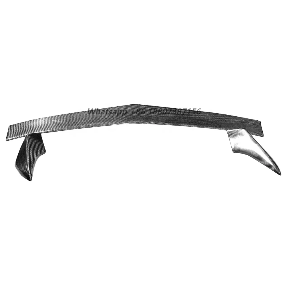 

3PCS Style Car Spoiler for 16-22 Camaro Carbon Fiber Rear Trunk Wing Spoiler for Camaro