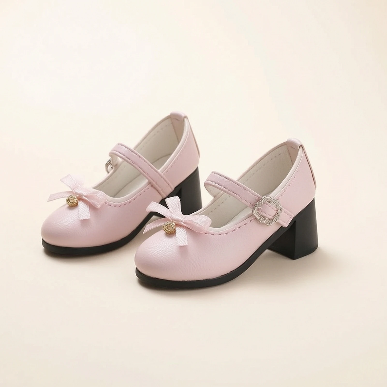 Classic Strap Doll Shoes Doll Shoes Handmade BJD Doll Shoes Footwear Miniature Dressy for Collection Display view 4