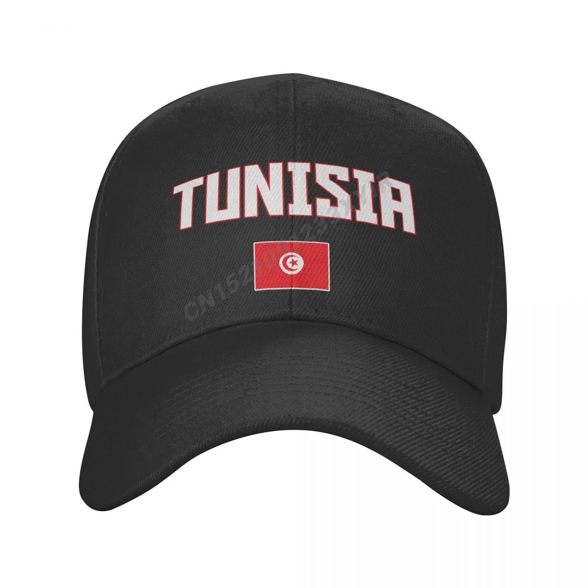 Baseball Cap Tunisia Flag Wild Sun Shade Peaked Adjustable Caps for Men Women Print