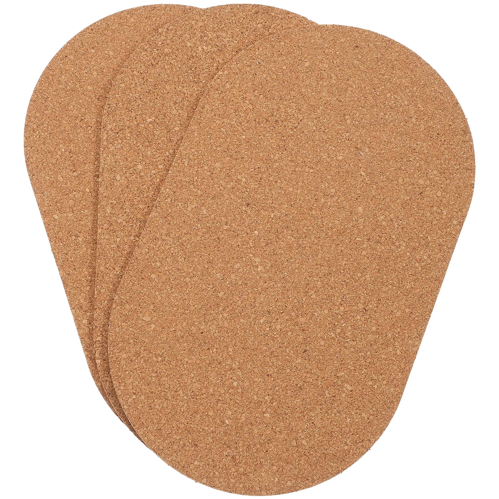 

3 Pcs Guinea Pig Accessories Protective Cork Mat Hamsters for Wheel Pet Exercise Pad Replacement