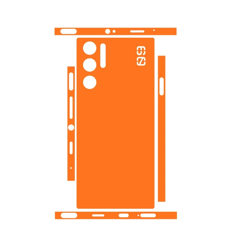 Colorful Matte Film Skin Phone Back +Sides Sticker For Nubia Red Magic 10 9 Pro Plus Z60 Z50 Z70 Ultra Z50S Pro Full Body Wrap
