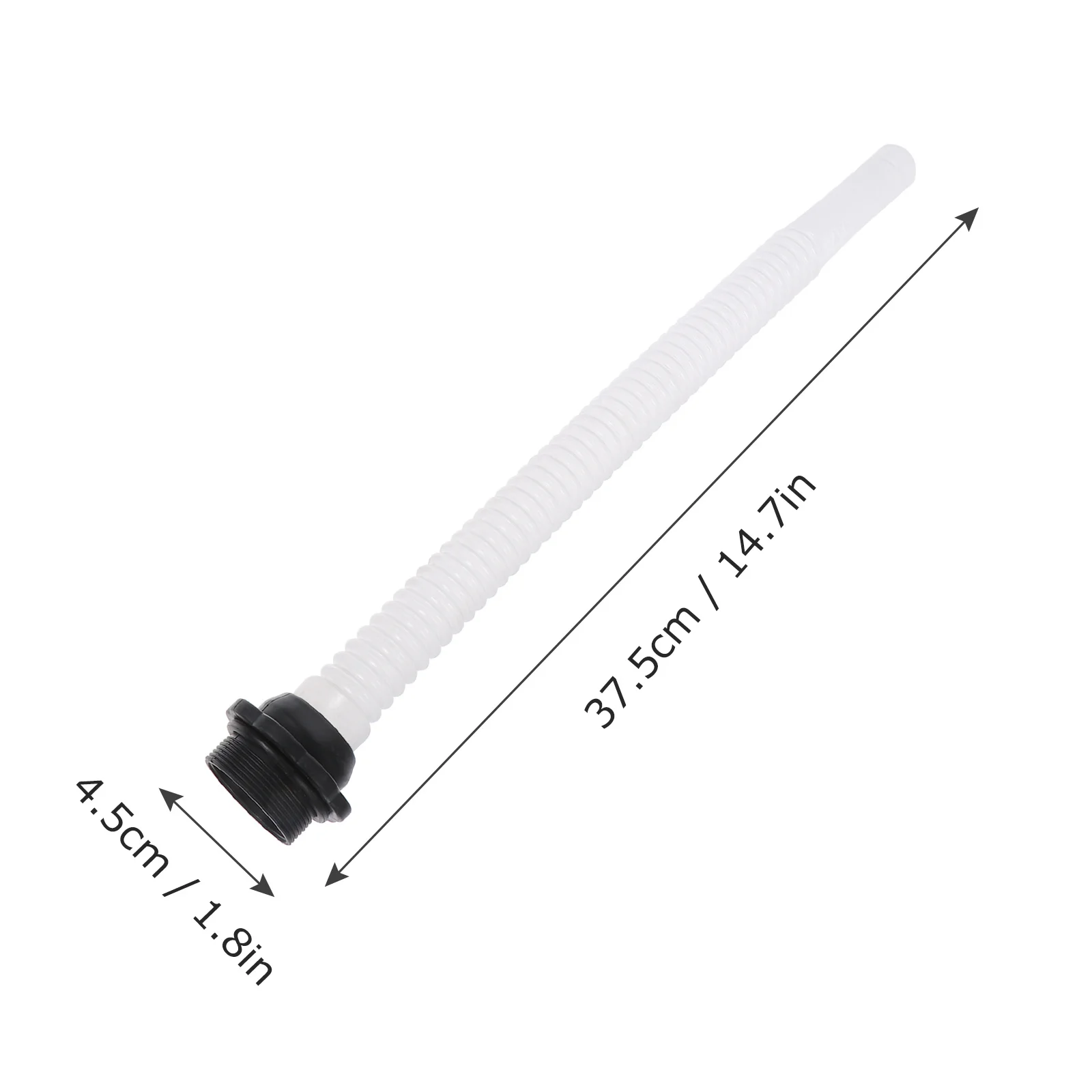 يمكن الوقود صنبور البلاستيك فوهة مرنة مانعة للتسرب 360 درجة تدوير الوقود صنبور طويل حمل الوقود يمكن فوهة