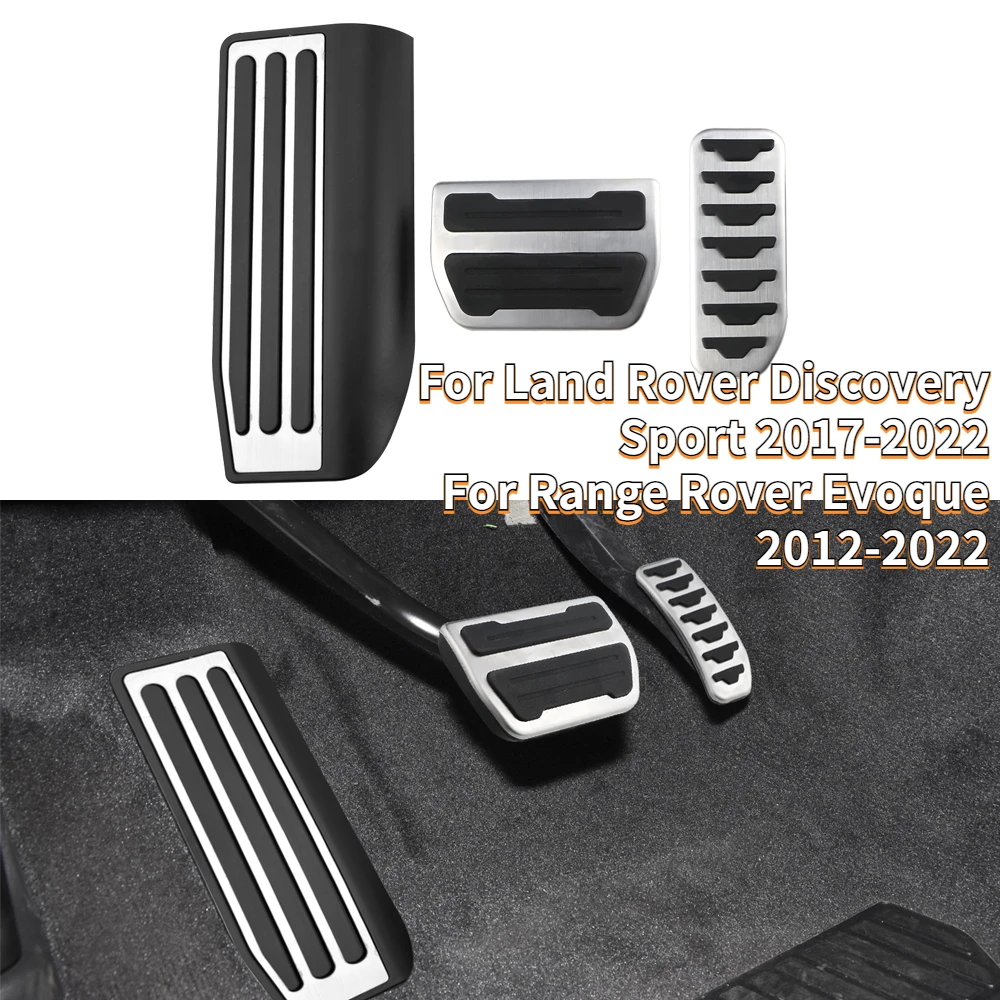 Nuevo para Land Rover Discovery Sport 2017-2022 para Range Rover Evoque 2012-2022 cubierta de Pedal de freno de combustible de coche