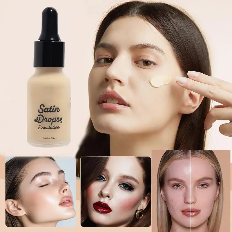 Face Foundation Cream Matte BBCream Full Coverage Concealer Oil Control Face Base Matte Moisturizing Brightening Concealer