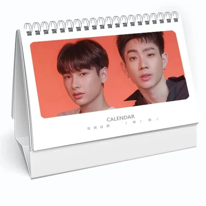 Offgun HD Poster+Calendar+Bookmark+Card Stickers+Badge+Card Stationary Set, Thai TV Not Me Drama Stills Tin Box Gift Package