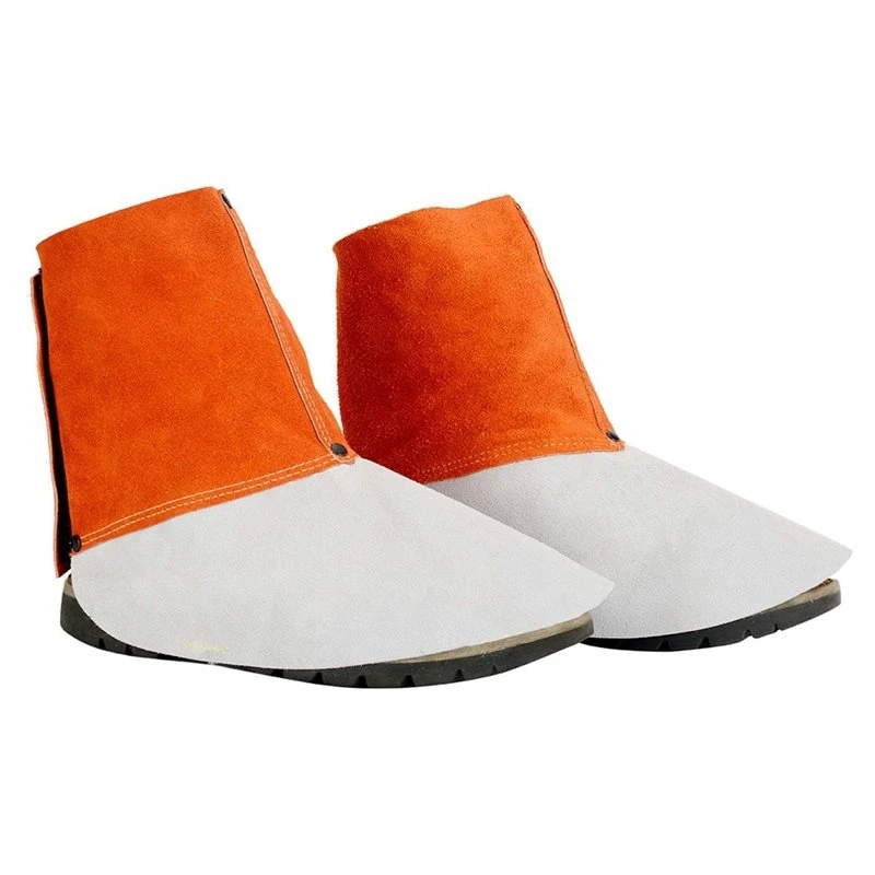 Smart Portable Leather Welding Spats Welding Gaiters Welding Boot Covers Welding Gaiters Spark Protection Welder's Foot