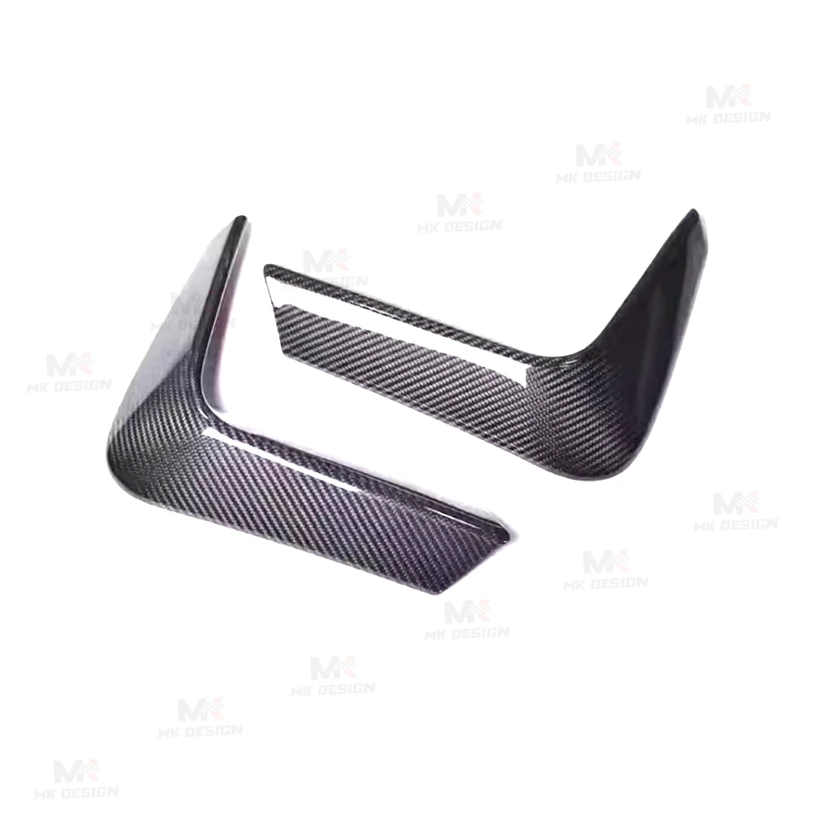 ألياف الكربون المصد الخلفي الكسوة الجانب الفاصل ركن حامي لسيارات BMW F80 M3 F82 F83 M4 2014-2019 المصد الخلفي الخائن قطع غيار السيارات