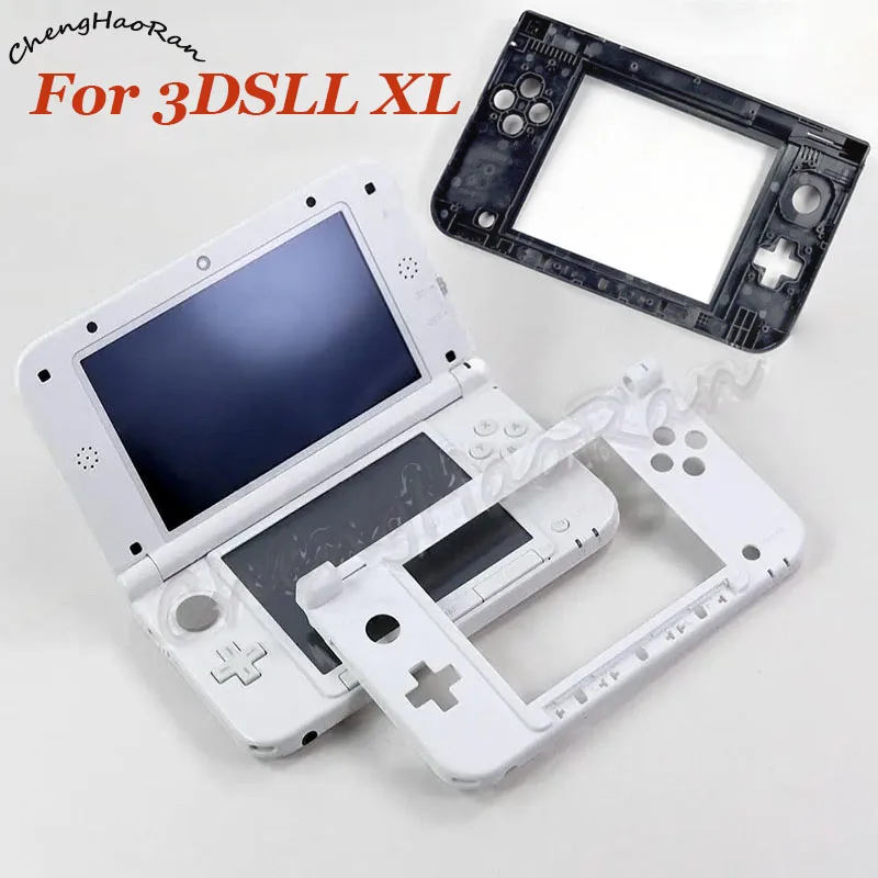 

Suitable For 3DSXL 3DSLL Shell Middle Frame C-side Screen Frames Shells Middles Cover Screens Black/white 2 Colors