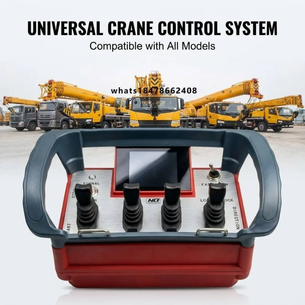High Stability Wireless Hydraulic Valve Controller Learning Fixed 36h Battery for Truck Mounted Cranes IP68 Waterproof 433MHz