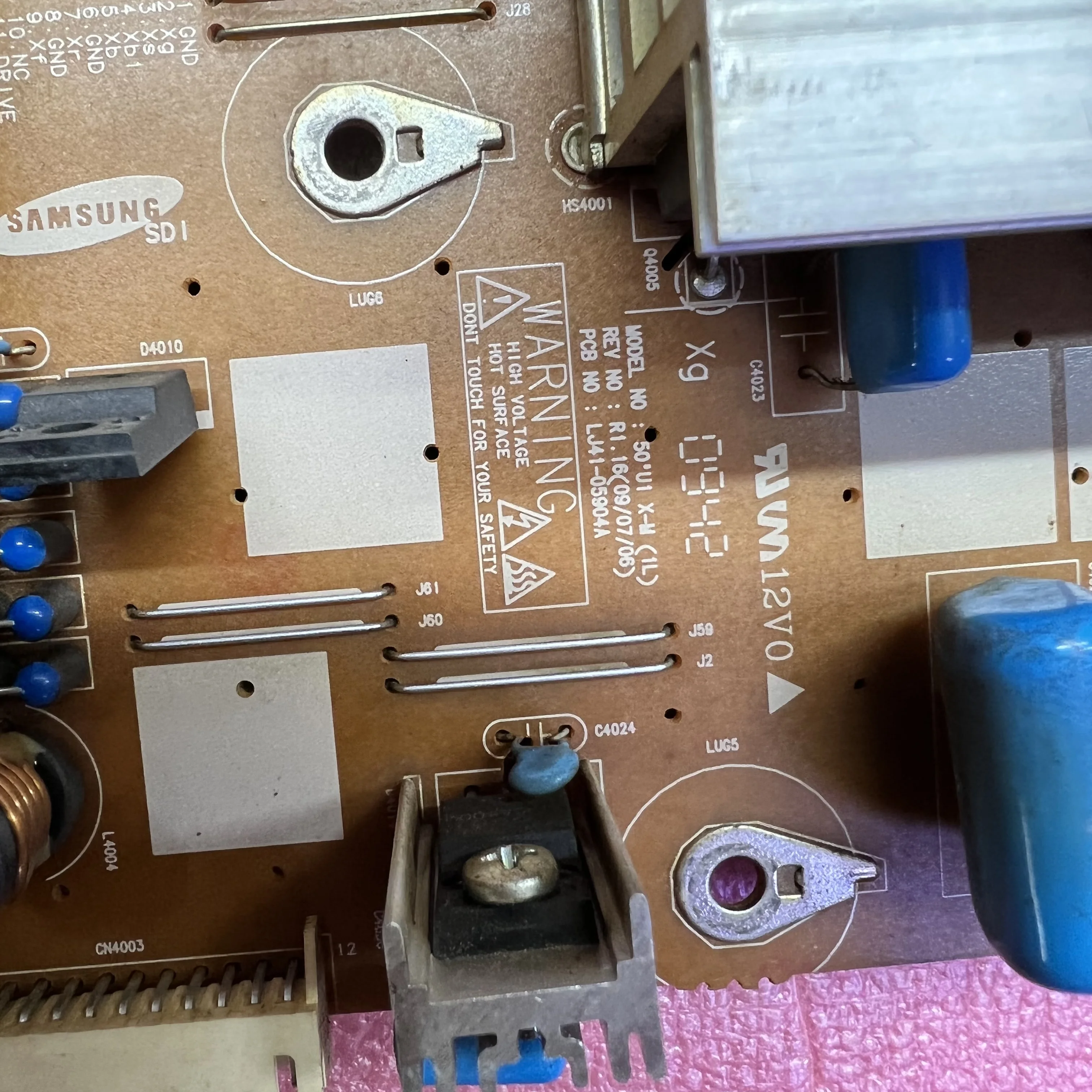 Original For Samsung PS50B350B1 Changhong PT50718X Z-board LJ92-01600A LJ41-05904A