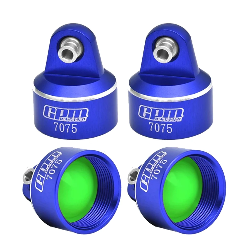 GPM ل Traxxas 1/8 MAXX سلاش 6S 1/10 MAXX 2.0 WideMaxx 4WD شاحنة كبيرة RC سيارة معدن الألومنيوم امتصاص الصدمات غطاء تغليف 8964