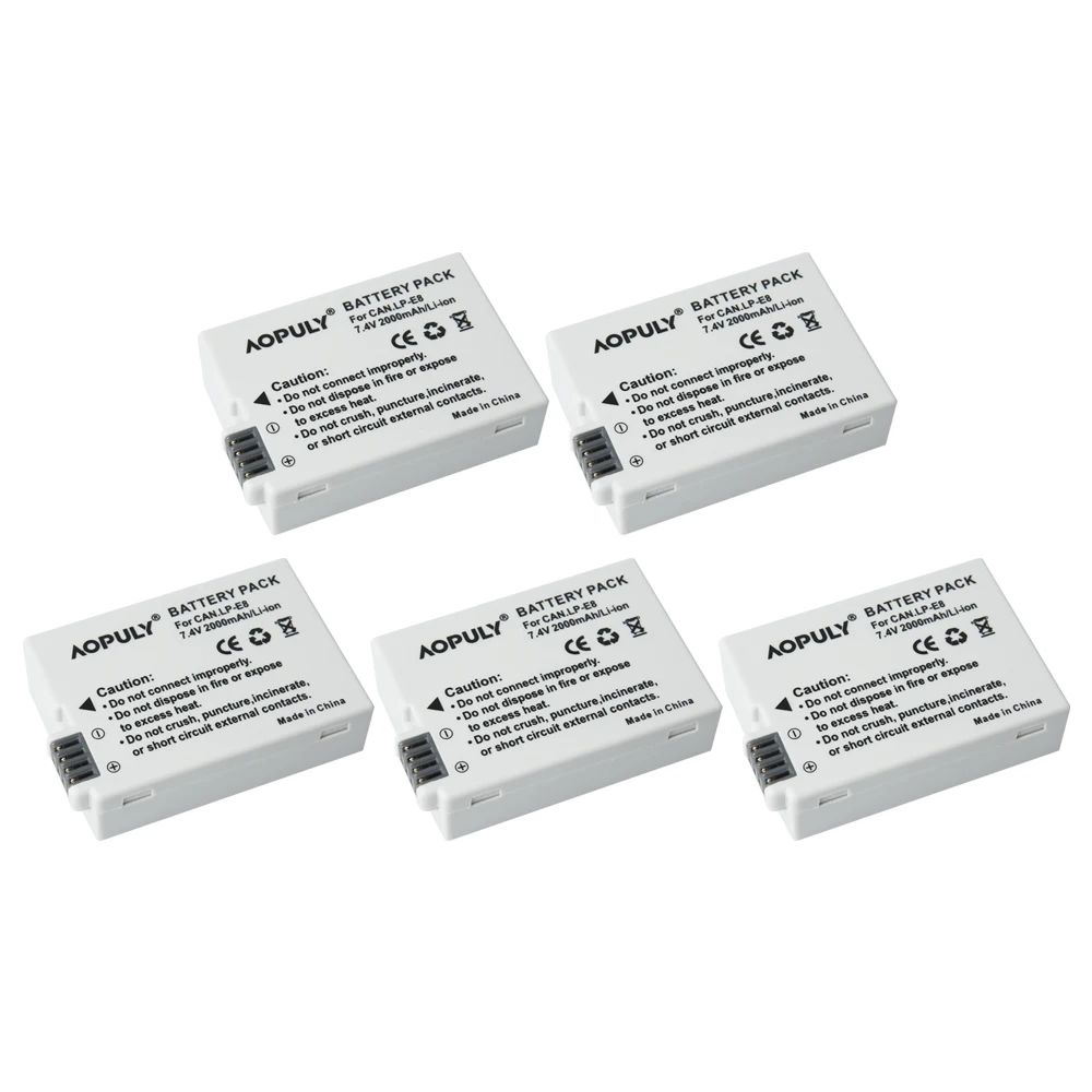 5Pcs For Canon 600D… - image