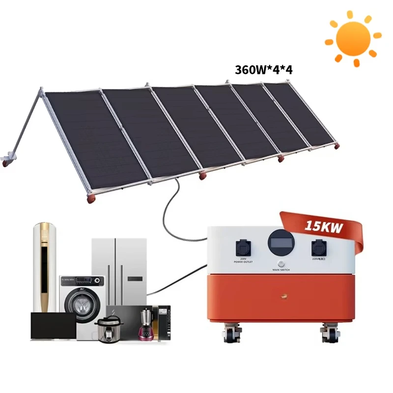 ZXD 10kw Home Complete Package Set Solar Energy System 15KW Home Complete Package Set Solar Kits for Industrial Commercial